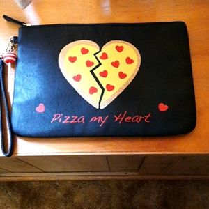 Betsey Johnson pizza clutch